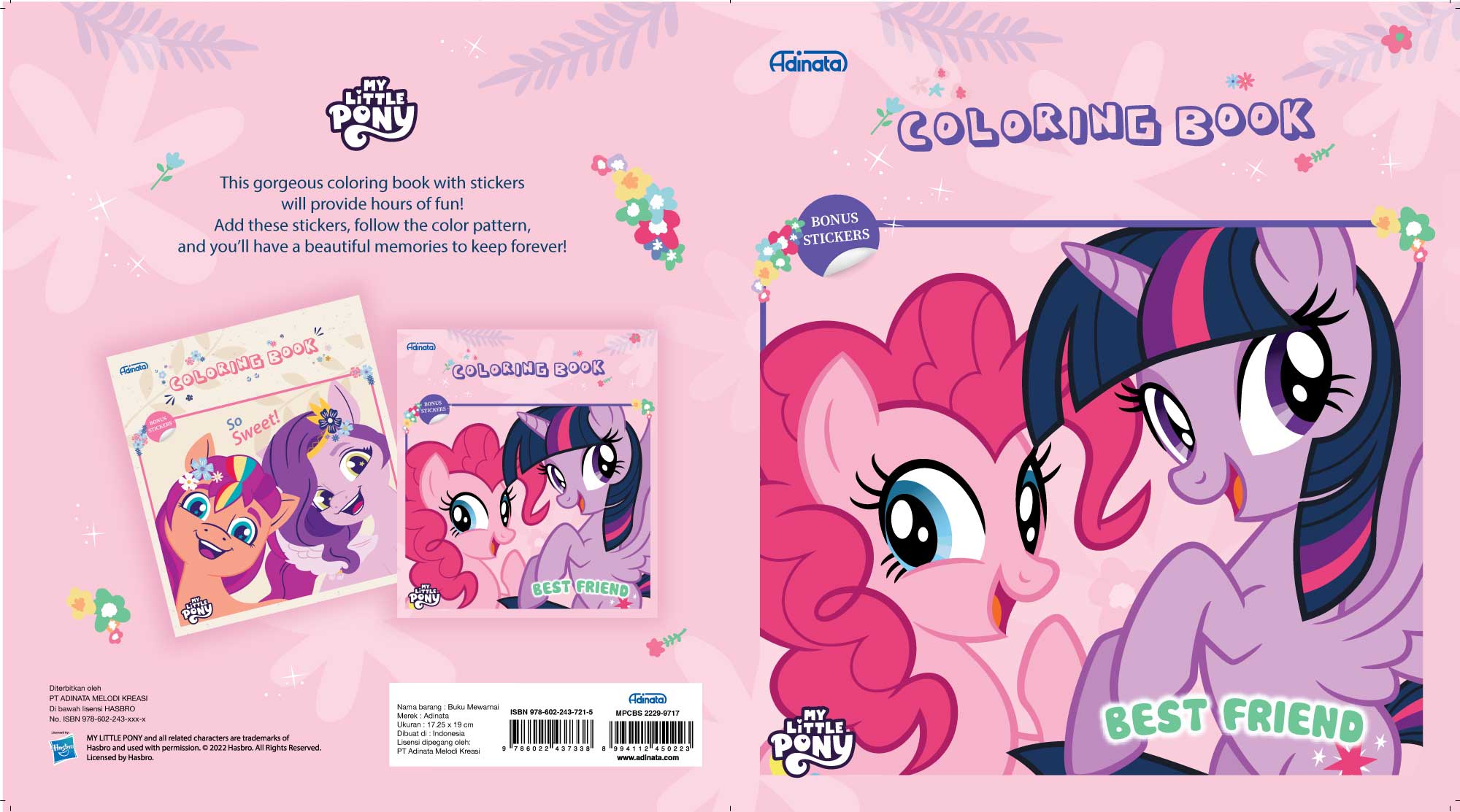 My Little Pony Coloring book S 2329-9711